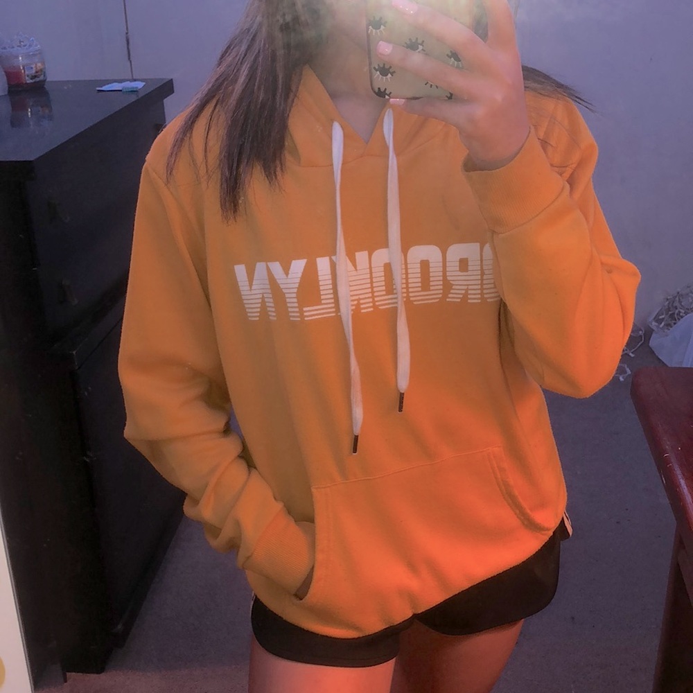 yellow rue21 hoodie